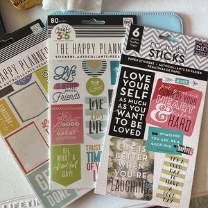 The Happy Planner stickers